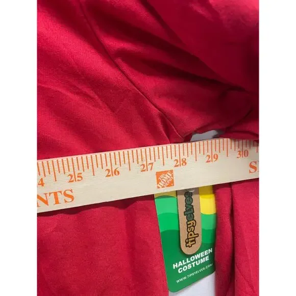 Mario 3X Costume Jumpsuit Tipsy Elves New with Tags One piece bodysuit PJs - Picture 5 of 9